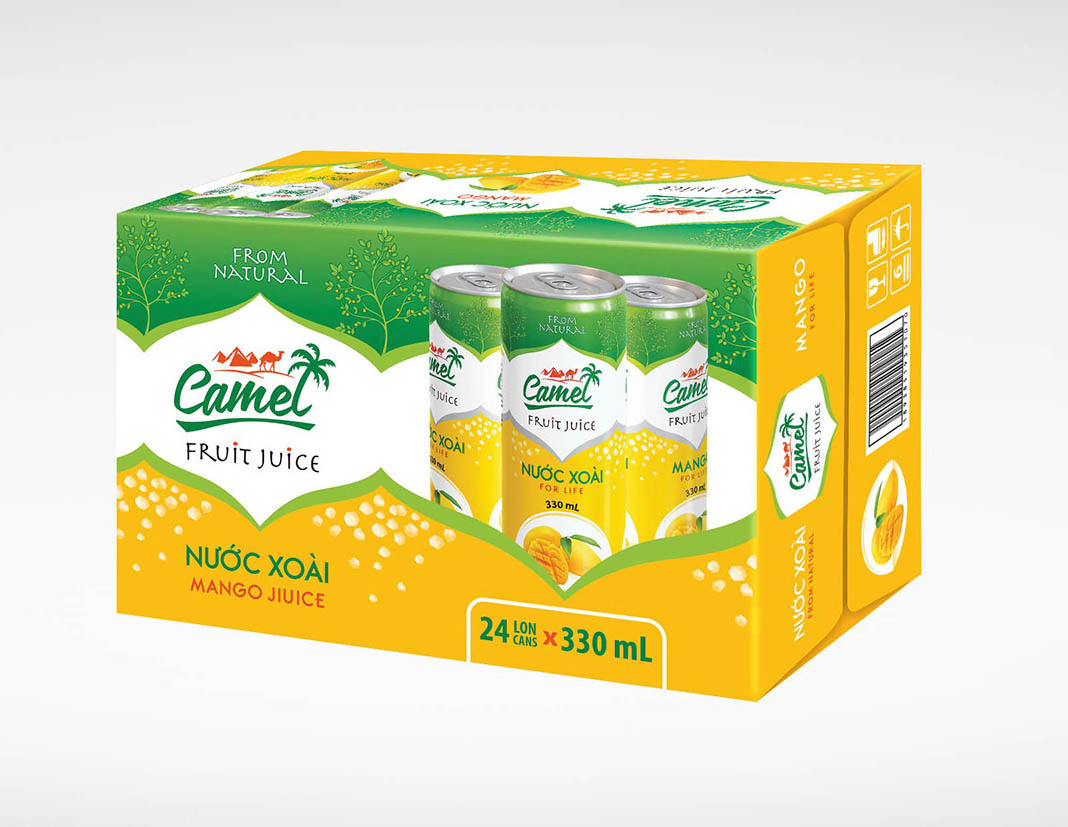 High Quality Natural Concentrate OEM Brand Can Tinned Mango Fruit Juice