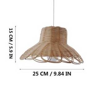 Rattan Lampshade Handmade  Hanging Decor Made in Vietnam