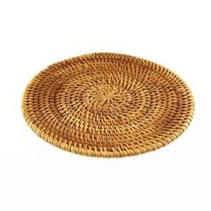 Natural rattan charger plate/Give your table setting some flair with these rattan charger plates