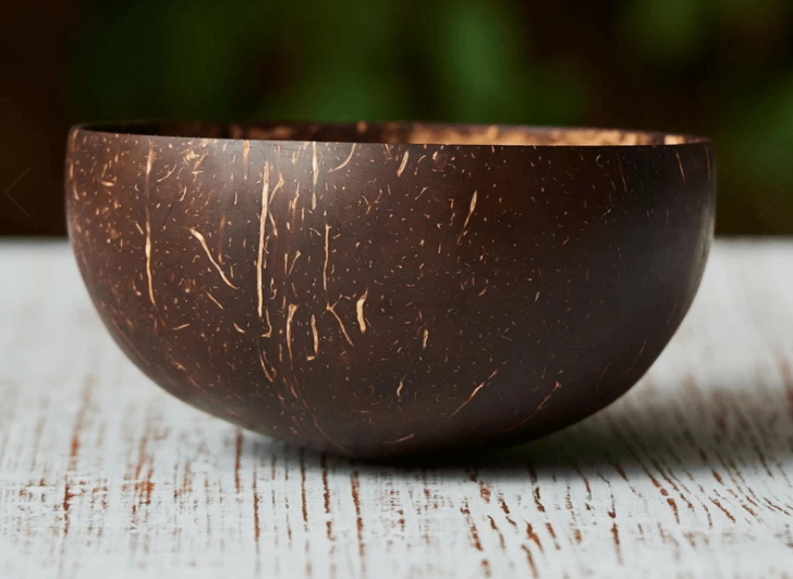 Natural coconut shell bowl/ Hot coconut bowl made in Viet Nam