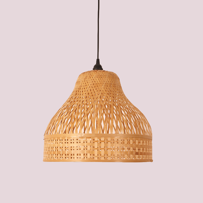 Exclusive Rattan Pendant Lampshade Cover Lampshade Accessories Customized Design For Office Decor