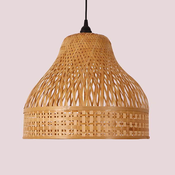 Exclusive Rattan Pendant Lampshade Cover Lampshade Accessories Customized Design For Office Decor