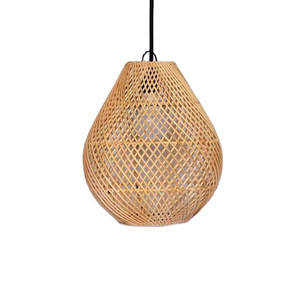 Rattan Bamboo Lamp Shade Ceiling Pendant Light For Decoration in Hotel, Bar, Restaurant