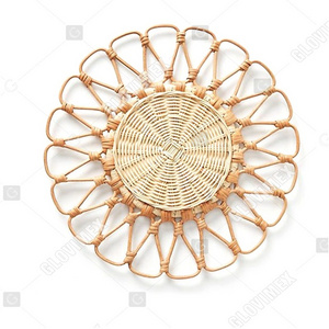 Glamorous Rattan Placemat Decorative Mat Party Tableware Charger From Vietnam