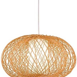 Lampshade Bamboo Rattan Pendant Lamp shade Decoration Lamps for Living Room