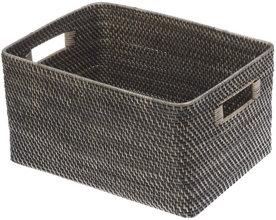 Hot Style Bamboo Rattan Toy Basket Storage Traditional Handcrafted For Restaurant Arrangement Present From Vietnam