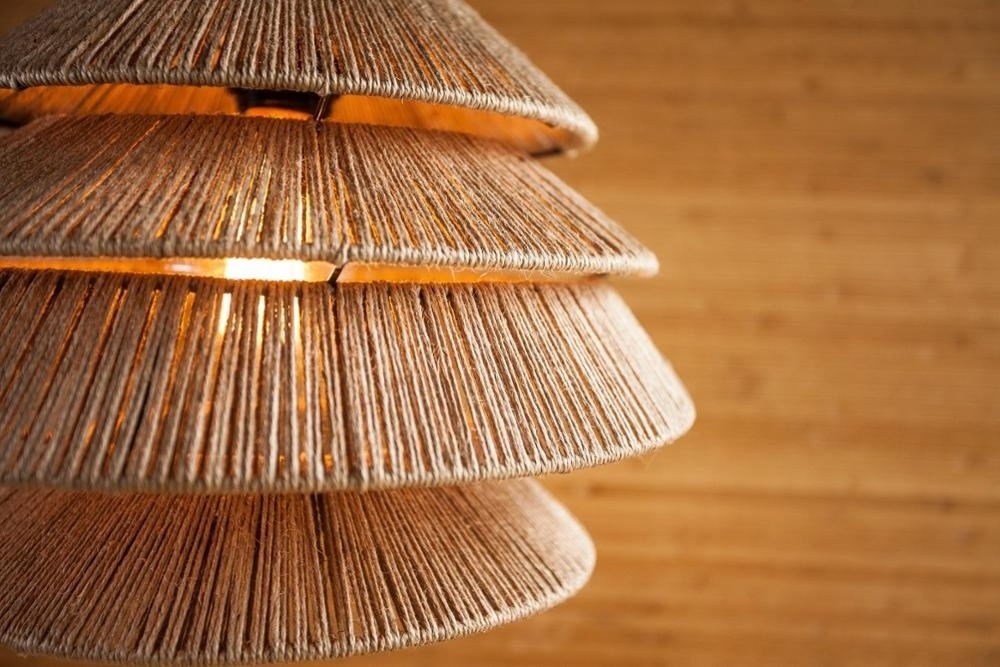 Best Collection Jute Seagrass Lampshades Pendant Lights Lampshade Frames Eco Friendly Durable Furniture Decoration