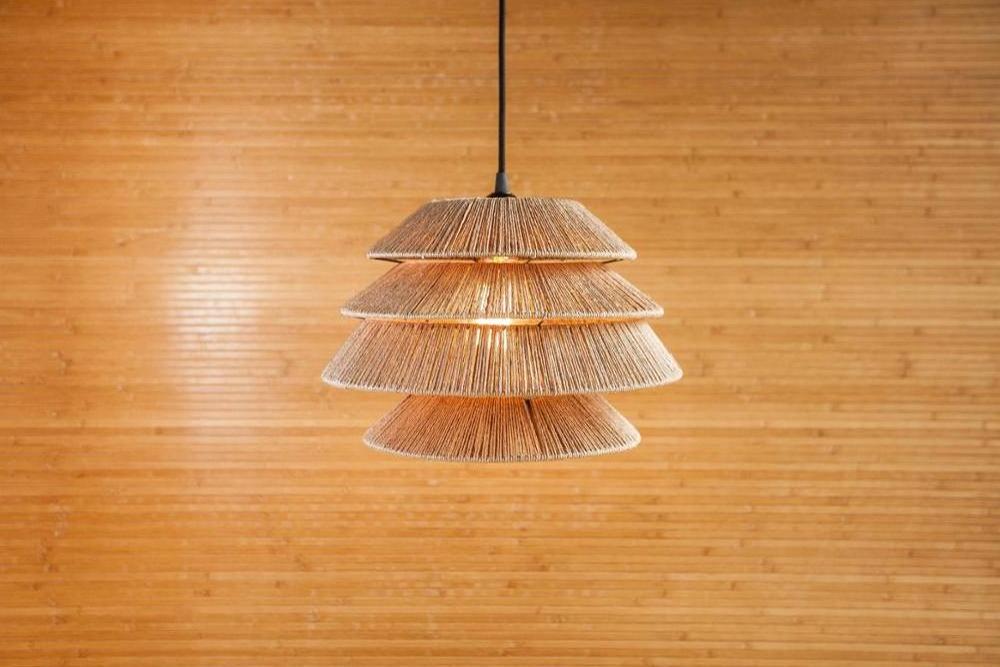 Best Collection Jute Seagrass Lampshades Pendant Lights Lampshade Frames Eco Friendly Durable Furniture Decoration