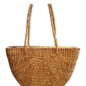 Straw Bag Vietnam Weaving Water Hyacinth Handmade Bag 100% Eco-friendly