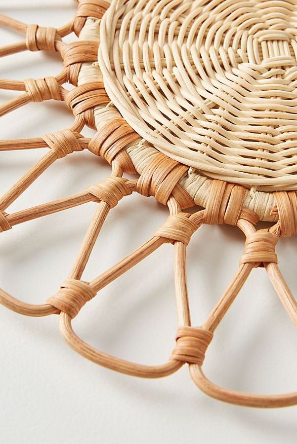 Glamorous Rattan Placemat Decorative Mat Party Tableware Charger From Vietnam