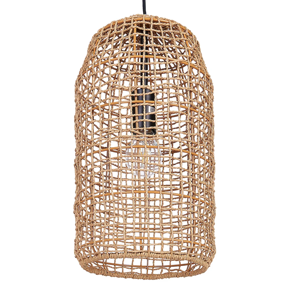 Best Choice Design Seagrass Rattan Raffia Lampshade Frame Chandelier Lampshade Durable Safe Ecofrienly Livingroom Furniture Deco