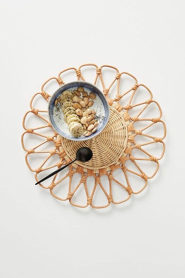 Glamorous Rattan Placemat Decorative Mat Party Tableware Charger From Vietnam