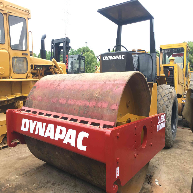 USED/SECONDHAND Original JAPAN Dynapac Ca251d Road Roller/SECONDHAND Roller Dynapac Ca25 construction machinery for sale