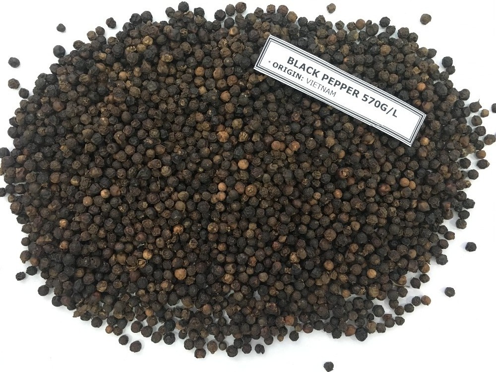 Vietnam Black Pepper Prices 570G/L MC With Top Quality  - WA +84 924 736 232 (Mr Kelvin)