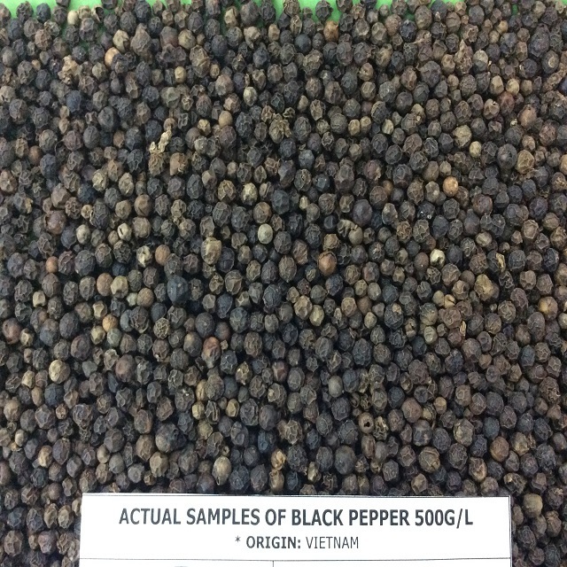 Cheap Price Hot Selling Rich Nurtrious Hot Spicy Black Pepper 500 G/L from Vietnam  - WA +84 924 7736232 (Mr Kelvin)