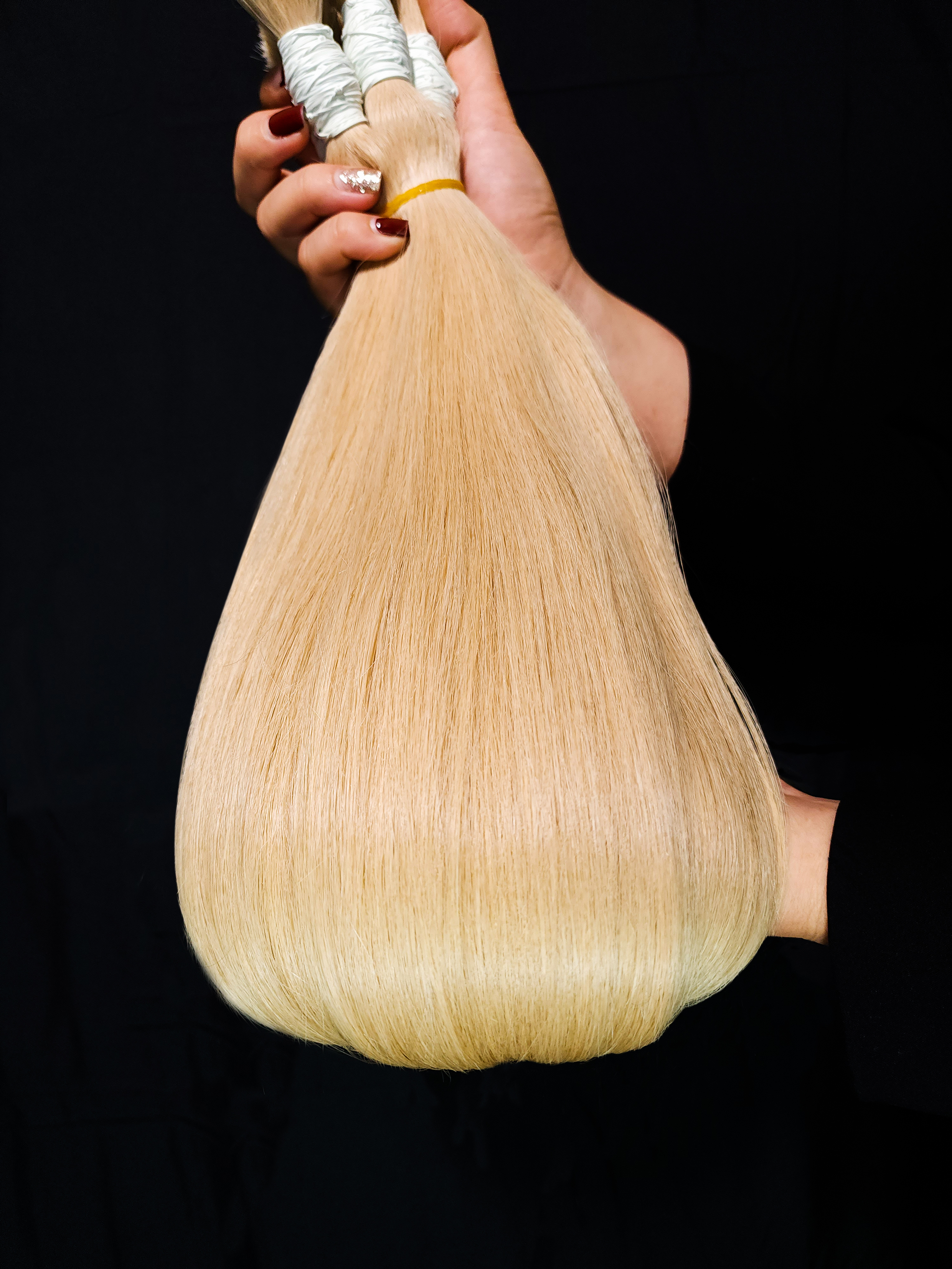 wholesale price Cuticle Aligned Bundles Vrigin  Human Hair Extension blonde color Vietnamese Raw free sample