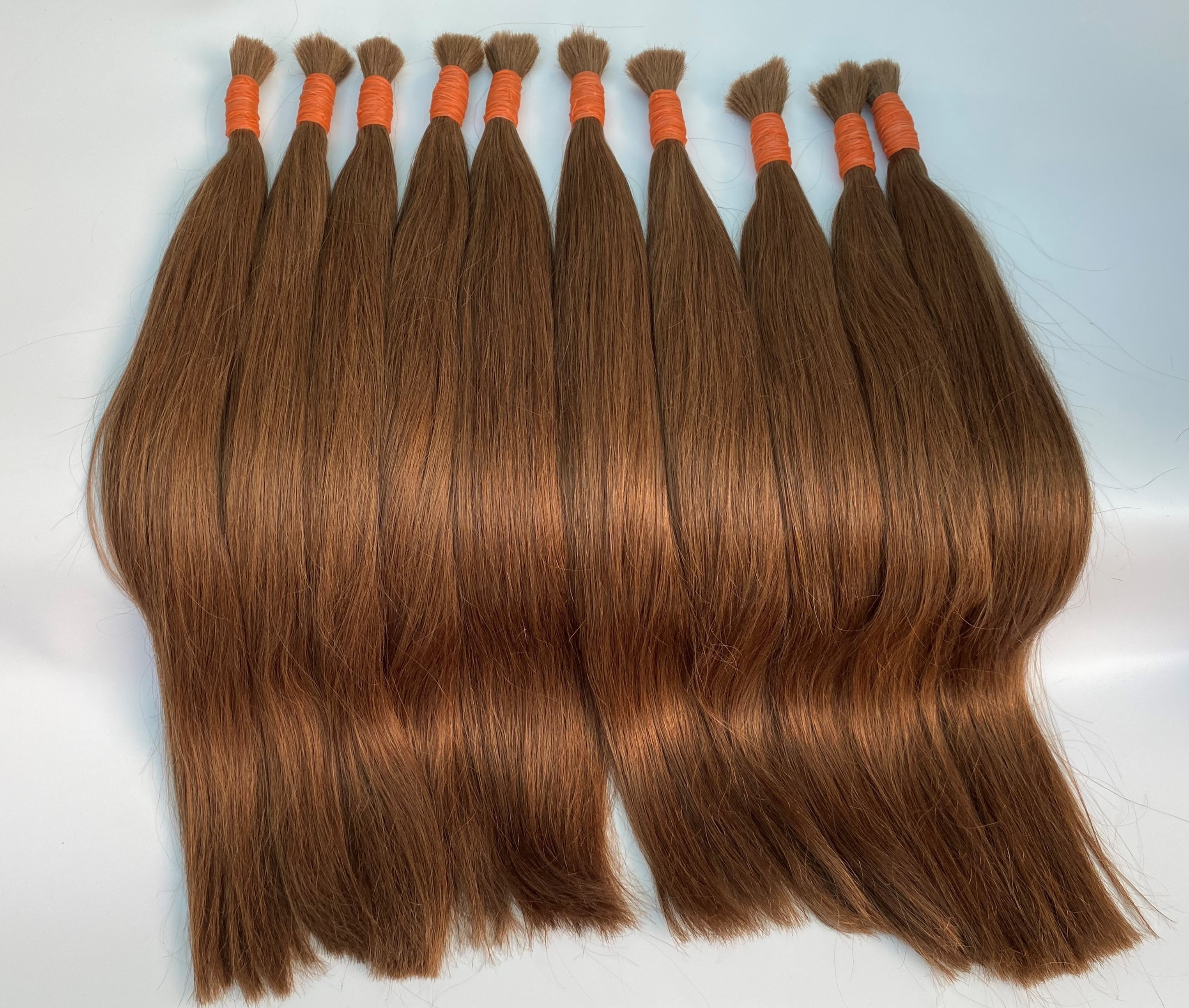 High quality Best Price Color Bulk Hair Slavic Hair 100%  Human Hair Extensions