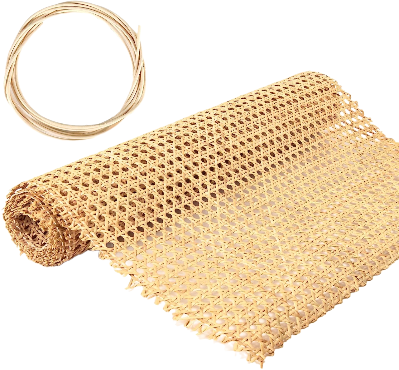 Vietnam Natural Rattan Webbing Herringbone/ Diamond Design Handmade Supply by Vigifarm