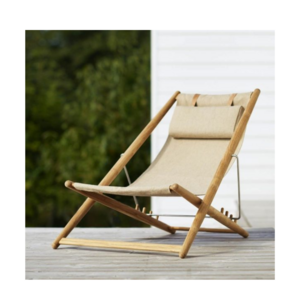 Cheap Bamboo Beach Head For Outdoor Folding Deck Chair With High Quality