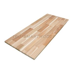 BEST QUALITY - FACTORY PRICE ACACIA  FINGER JOINT WOOD  BOARD FOR FURNITURE OIL COLOR COATED