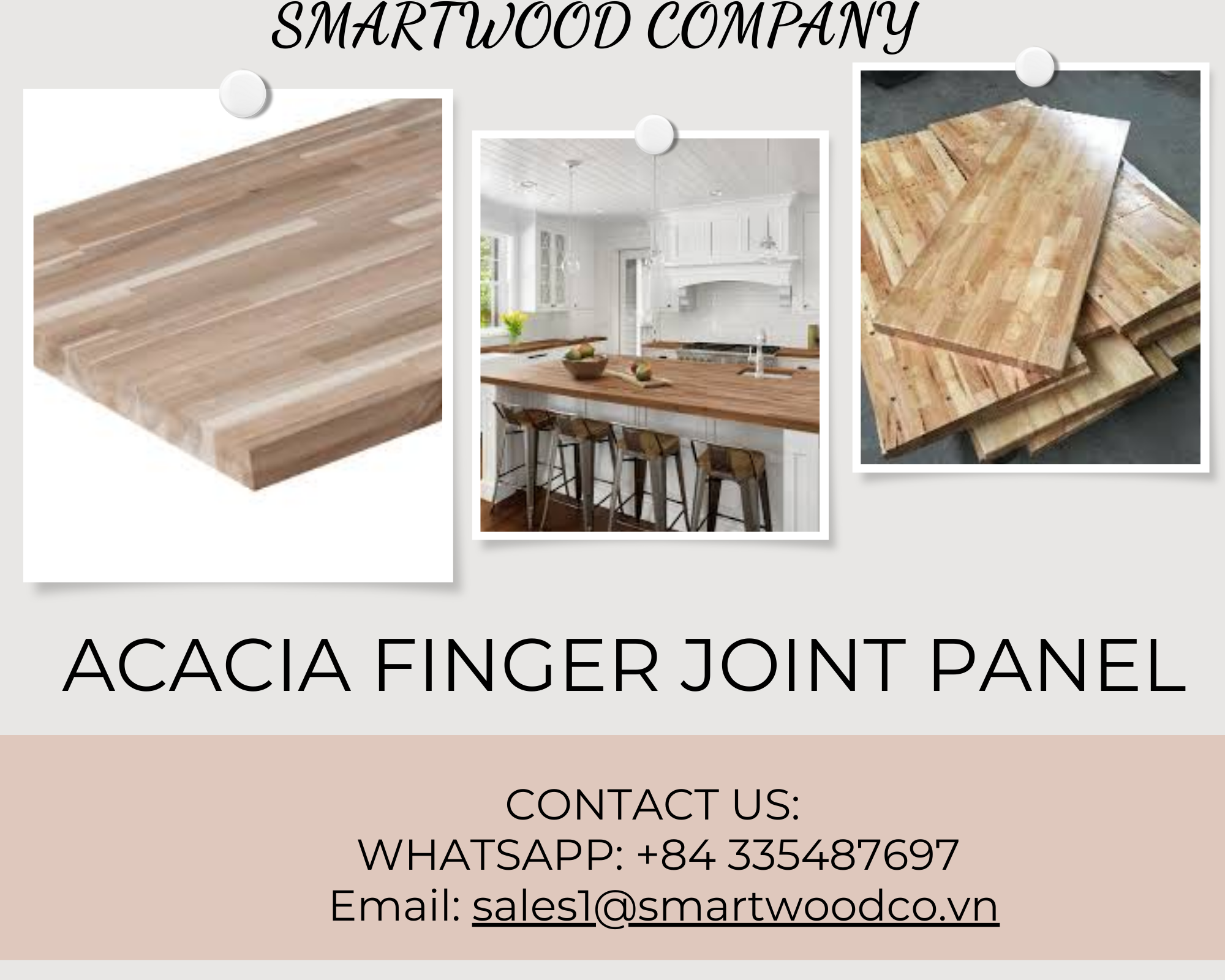 FSC ACACIA WORKTOP / TABLE TOP/ COUNTER TOP ACACIA FINGER JOINT BOARD FINGER JOINT PANEL NATURAL COLOR