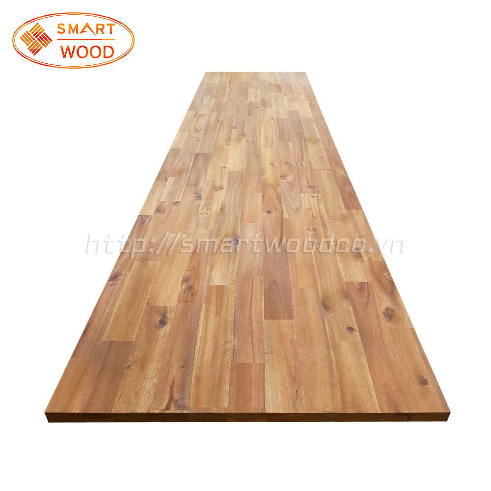 AMAZING VIETNAM'S ACACIA WOOD FINGER JOINT BOARD CUSTOM FOR TABLETOP OR COUNTERTOP OR FUNITURE