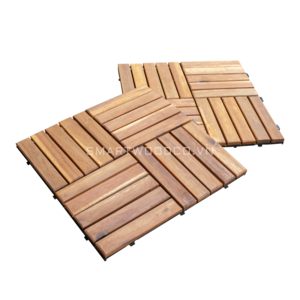 HOT ITEM - COMPETITIVE PRICE - OUTDOOR ACACIA WOOD DECKING TILES - CAMP 20 ACACIA DECK TILE 30X30 OILED