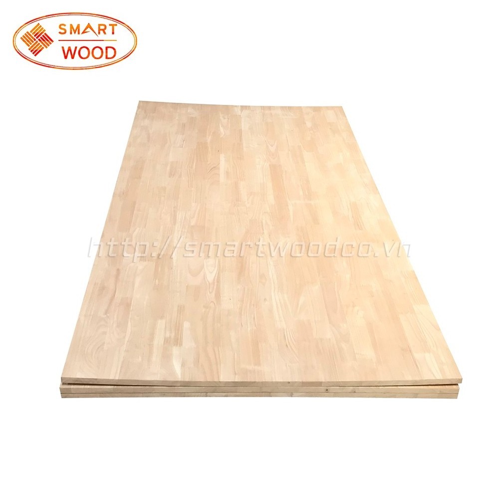 HIGH QUALITY RUBBER WOOD FINGER JOINT TIMBER BOARD PANEL FOR INDOOR OUTDOOR FURNITURE SALE CUSTOM OEM