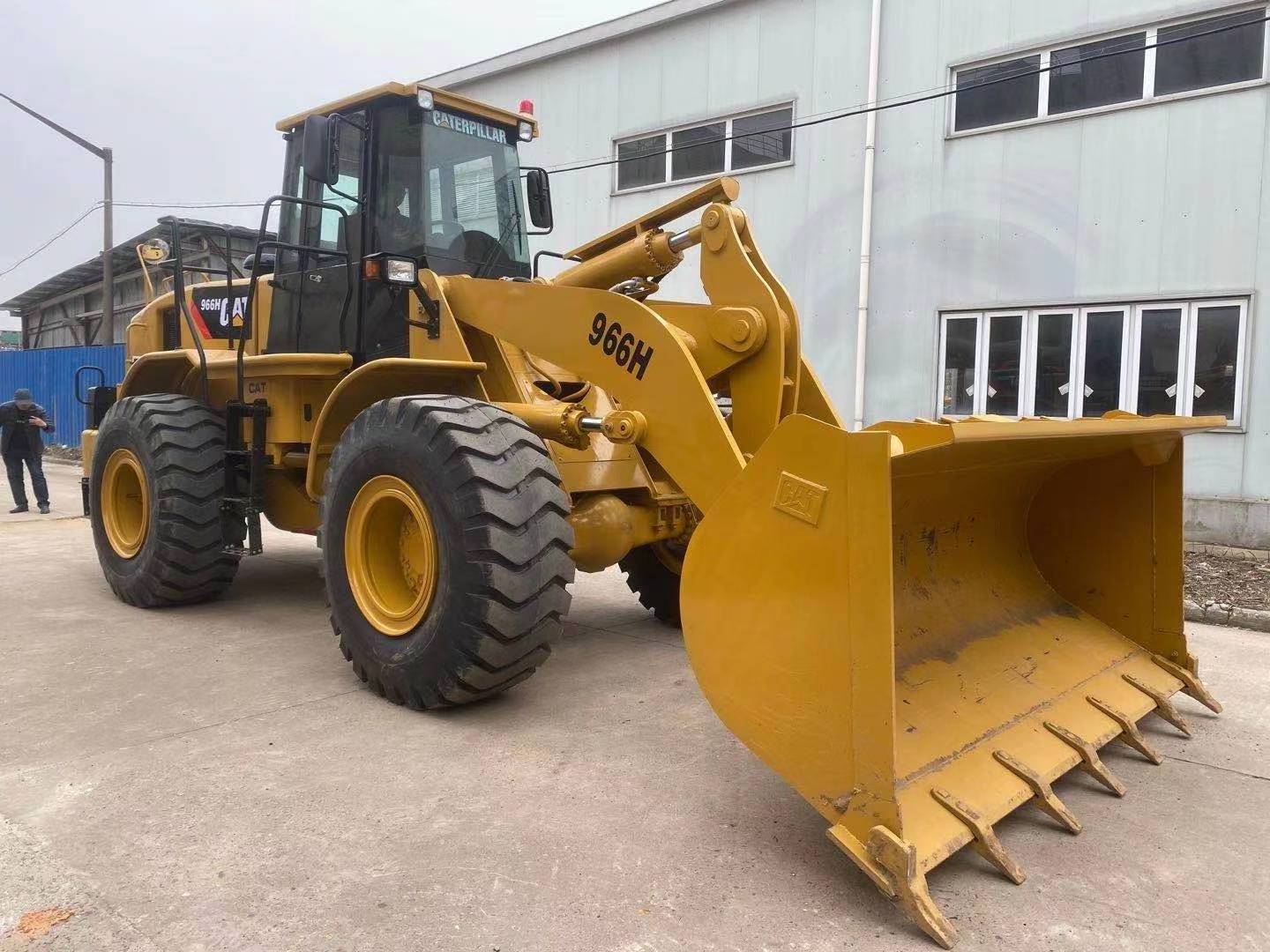 Used Large Front End Loader Multifunction Wheel Backhoe Loader 966H for Sale