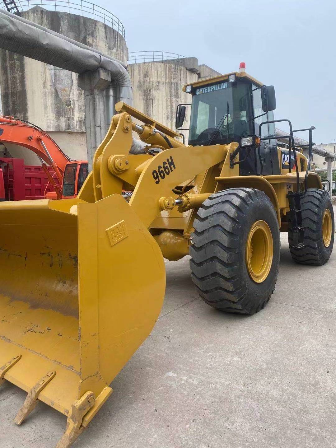 Used Large Front End Loader Multifunction Wheel Backhoe Loader 966H for Sale