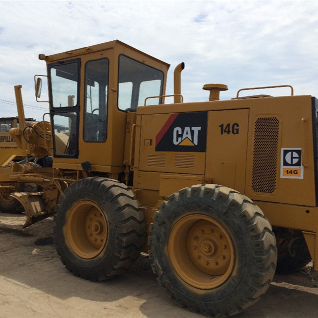 Used grader Caterpillar 14G Second Hand Cat grader 14/120/140 in working condition