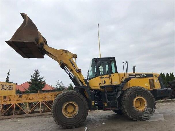 Used Komatsu used wheel loader komatsu wa470-5