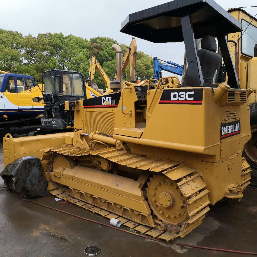 Used CAT D3C Dozer Second Hand Cheap Bulldozer CAT D3 Mini Bulldozer For Sale