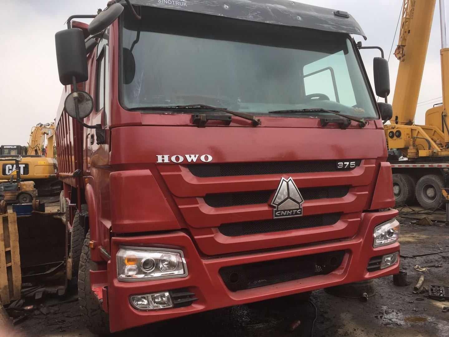 used howo 8x4 dump truck, 12 wheel price of sale