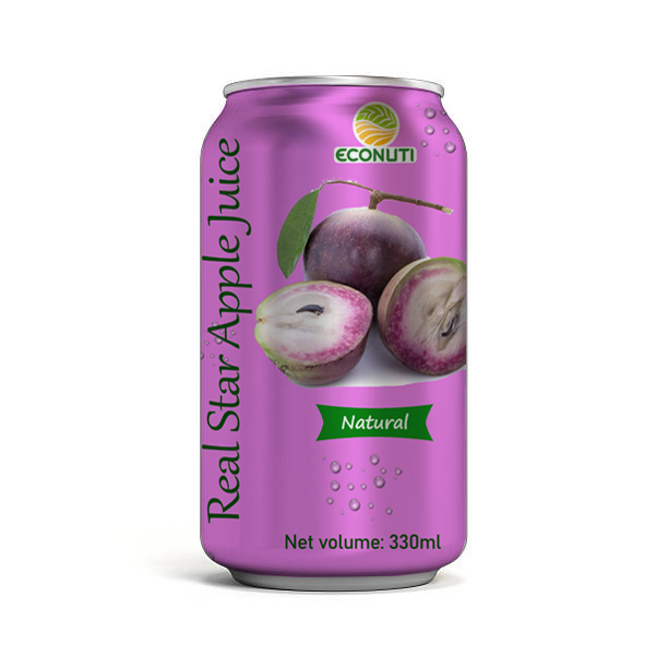 Can 330ml Wholesale Mangosteen Juice Drink Tropical Fruit Juice Vietnam beverages product OEM Price