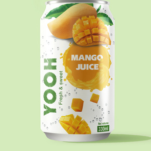 OEM Factory Price OEM Best Service Canned 330mL Mango Juice Best Drink for wholesale & export Top sale 2023