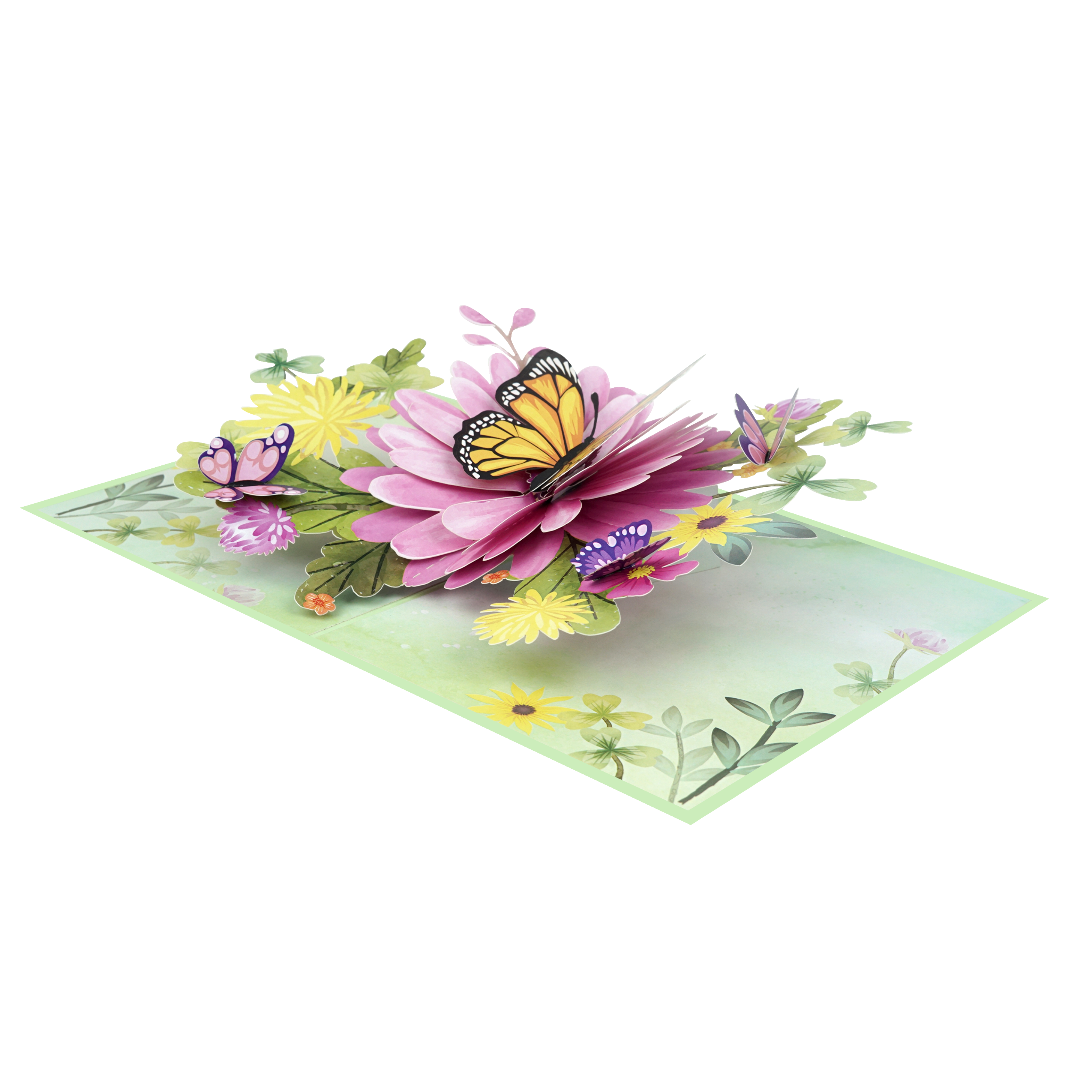 Kiricard 3D Handmade Greeting Card Happy Mother's Day 7 Vietnamese Pop Up Card New design for Mother's day handicraft