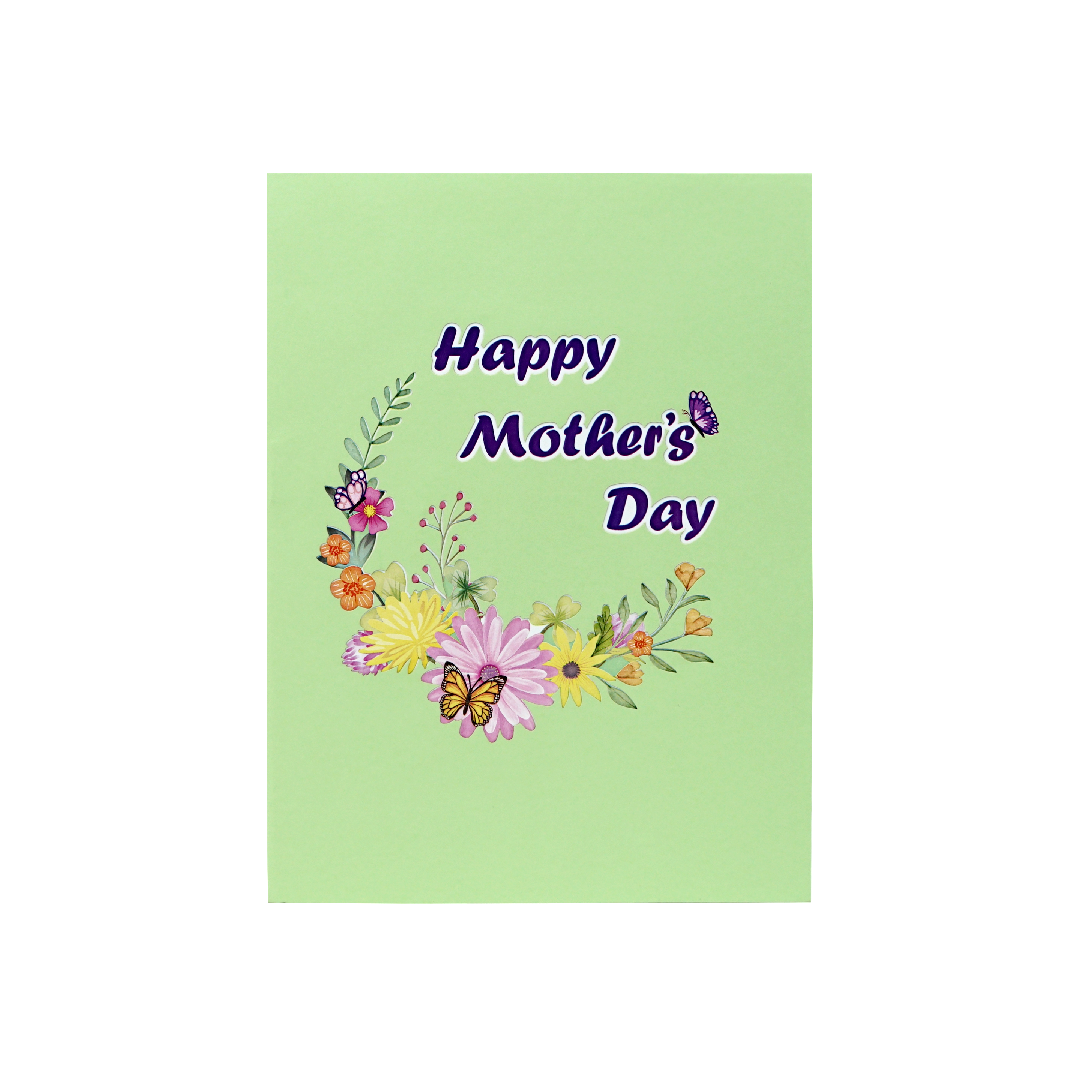 Kiricard 3D Handmade Greeting Card Happy Mother's Day 7 Vietnamese Pop Up Card New design for Mother's day handicraft