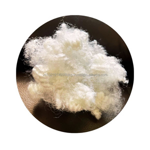 Top of good quality  polyester staple fiber 6d*64mm 15D*64MM Solid 100% pet For pillow stuffing  padding sheet