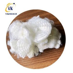 Most competitive price of polyester staple fiber 6d*64mm 15D*64MM Solid 100% pet For pillow stuffing padding sheet