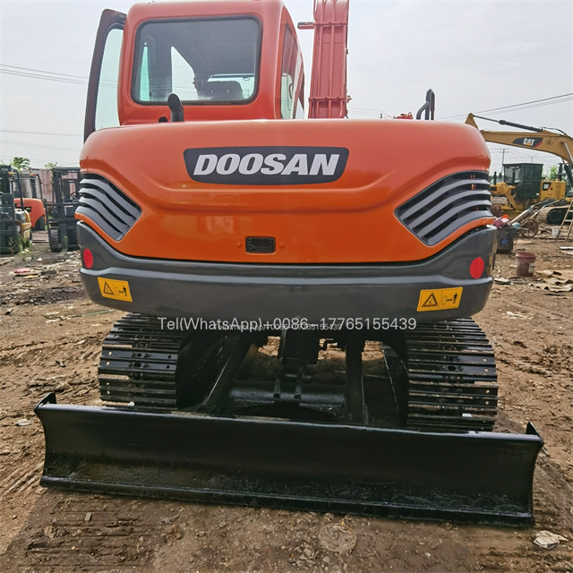 Good price high quality Doosan DX80 Used Excavator Nearly New Backhoe Loader for sale doosan dx 80