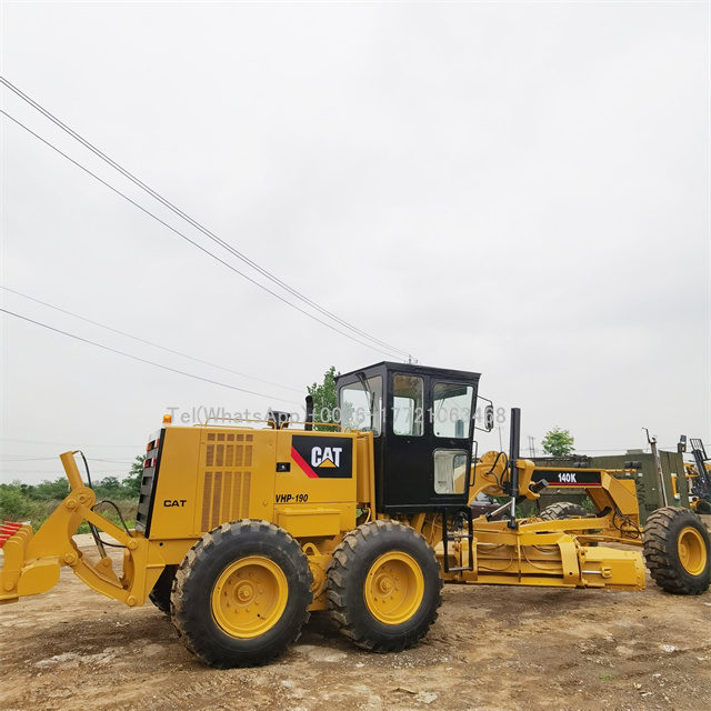 Good hydraulic system 140k used caterpillar grader/Japan Used CAT 140K 140G 140H Motor Graders for sale