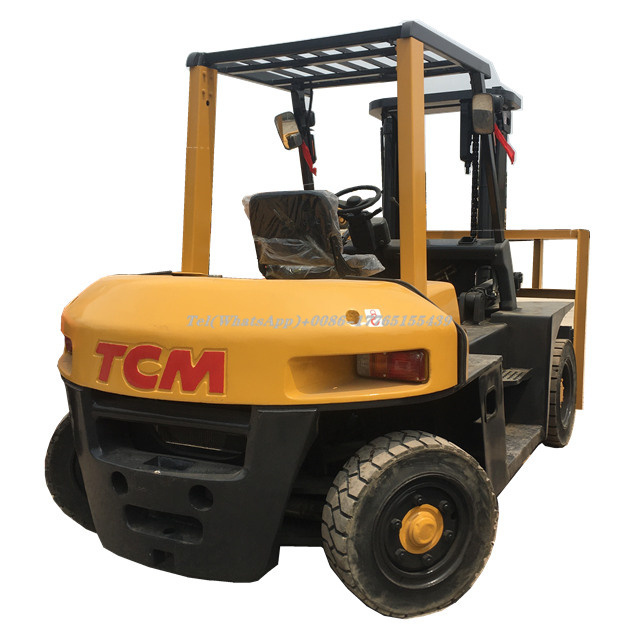 Good performance TCM second hand forklift 7 ton fd70 diesel forklift truck with cheap price 7 ton used tcm forklift