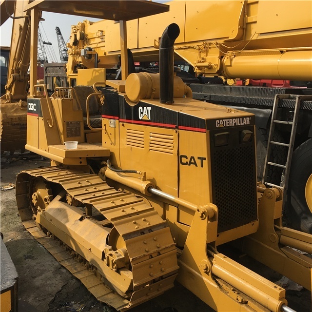 Used Caterpillar D3 D5 D6 crawler bulldozer used CAT mini bulldozer D3C  for sale