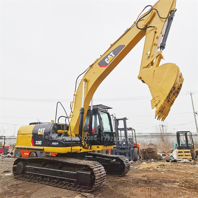 Boutique Secondhand Used CAT Excavator 320D Used Excavator Machine Caterpillar 320 with Break Hammer for Sale Used Excavators