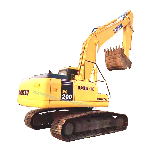 secondhand amphibious excavator pc200-7 for water excavator