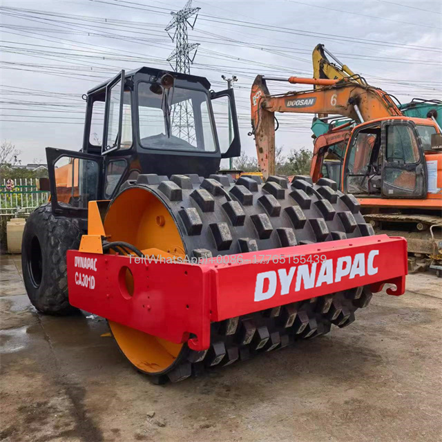 Modern Construction Equipment And Tools Machinery Compacting CA301D Road Roller For Construction