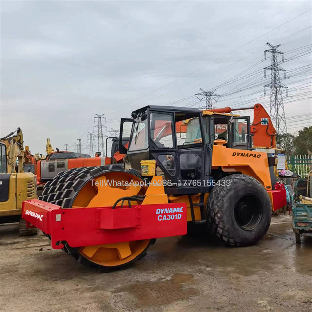 Modern Construction Equipment And Tools Machinery Compacting CA301D Road Roller For Construction