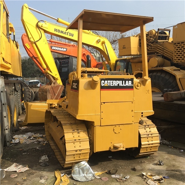 Used Caterpillar D3 D5 D6 crawler bulldozer used CAT mini bulldozer D3C  for sale