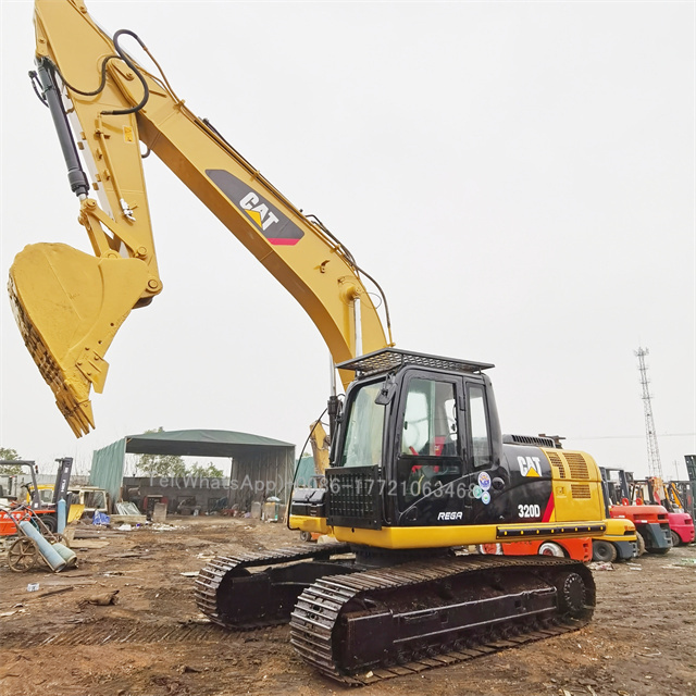 Boutique Secondhand Used CAT Excavator 320D Used Excavator Machine Caterpillar 320 with Break Hammer for Sale Used Excavators